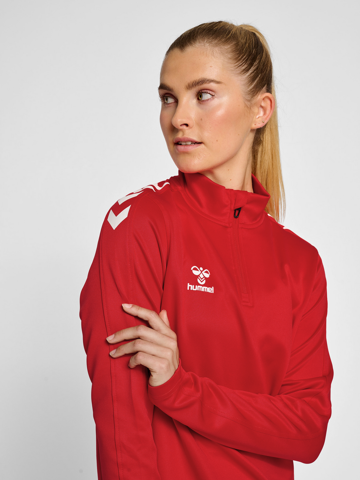 hmlCORE XK HALF ZIP SWEAT WOMAN