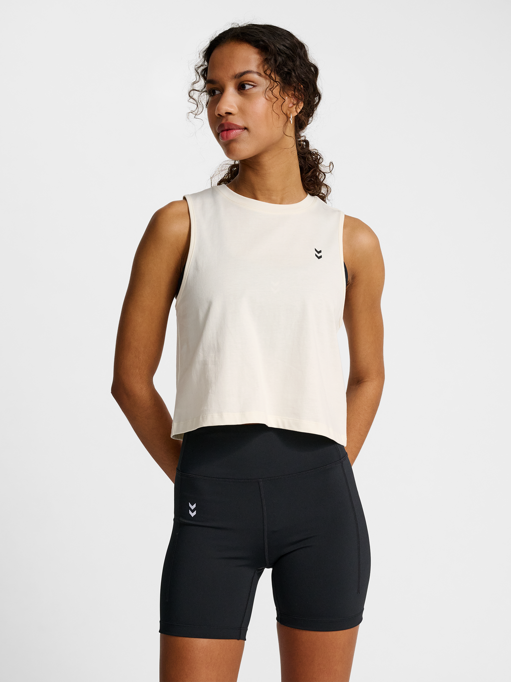 hmlHIIT CROPPED W MUSCLE TANK TOP