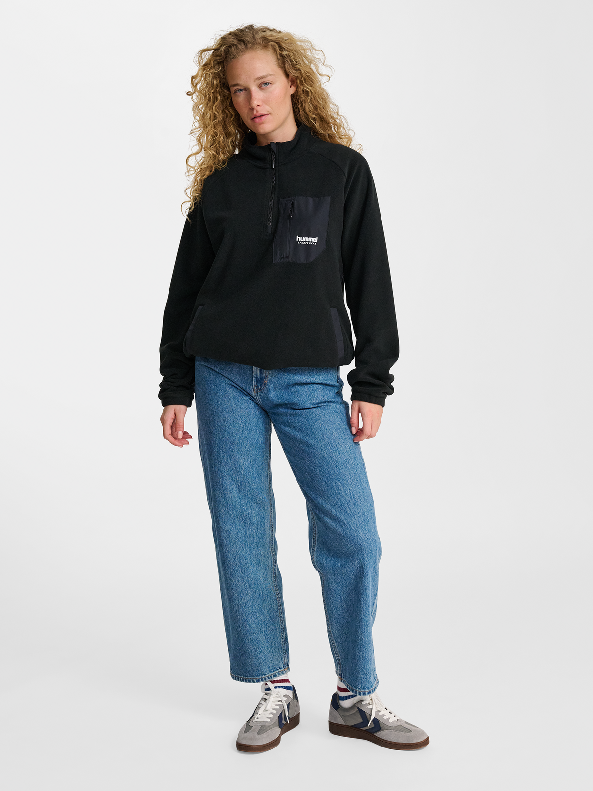hmlFLEECE HALFZIP SW