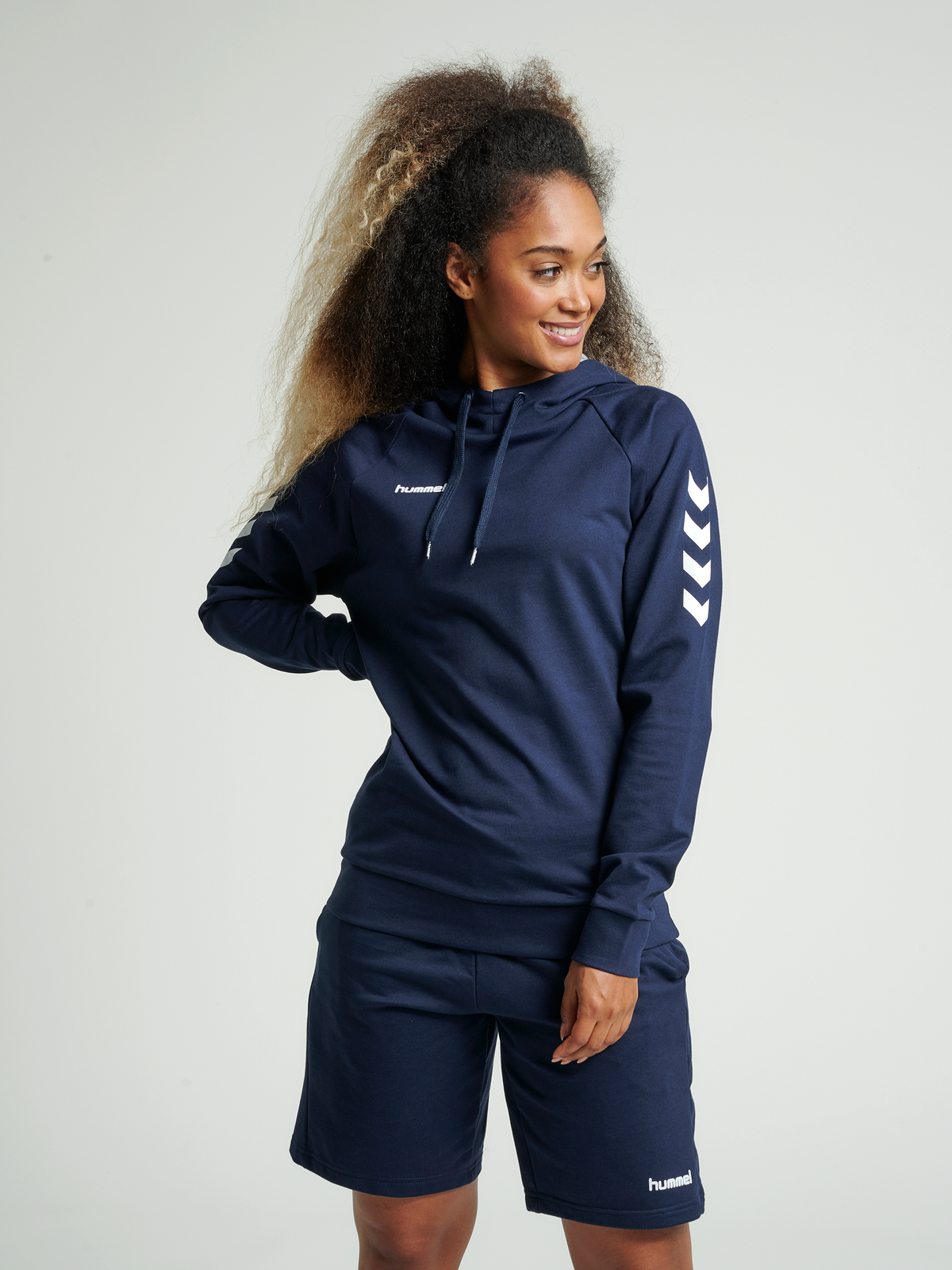 hmlGO COTTON HOODIE WOMAN