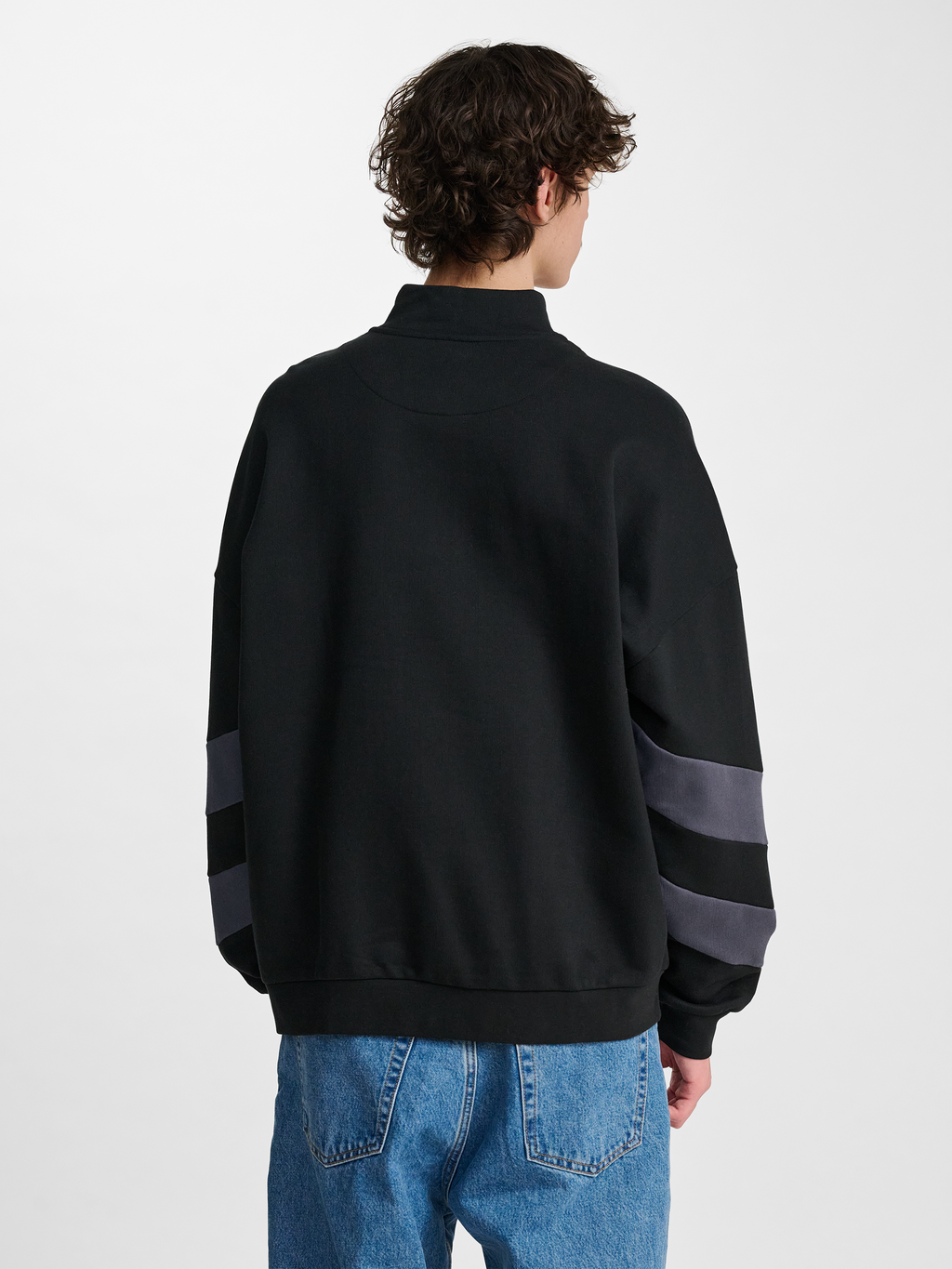 hmlOVERSIZED HALFZIP SW