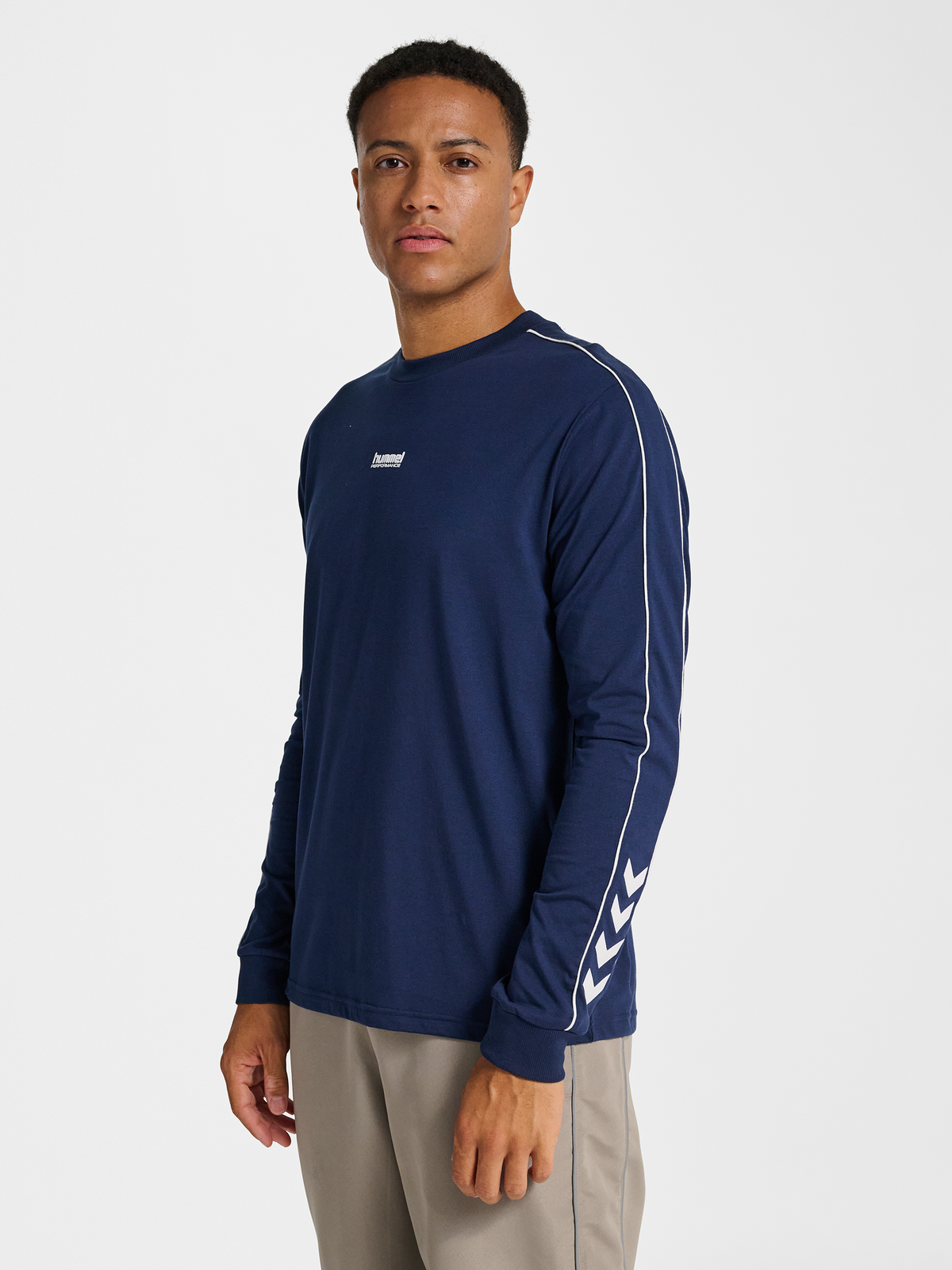 hmlPULSE PIPING T-SHIRT L/S