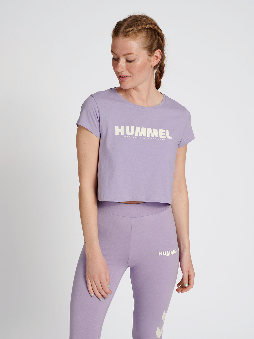 hmlLEGACY WOMAN CROPPED T-SHIRT