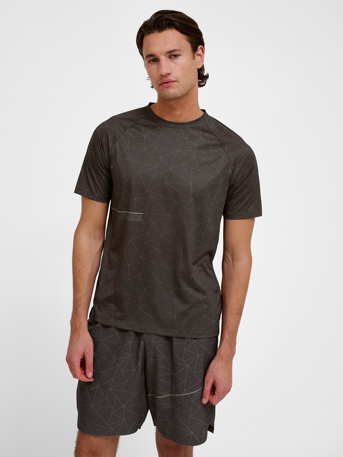 hmlCOURT AOP LIGHT WEIGHT T-SHIRT