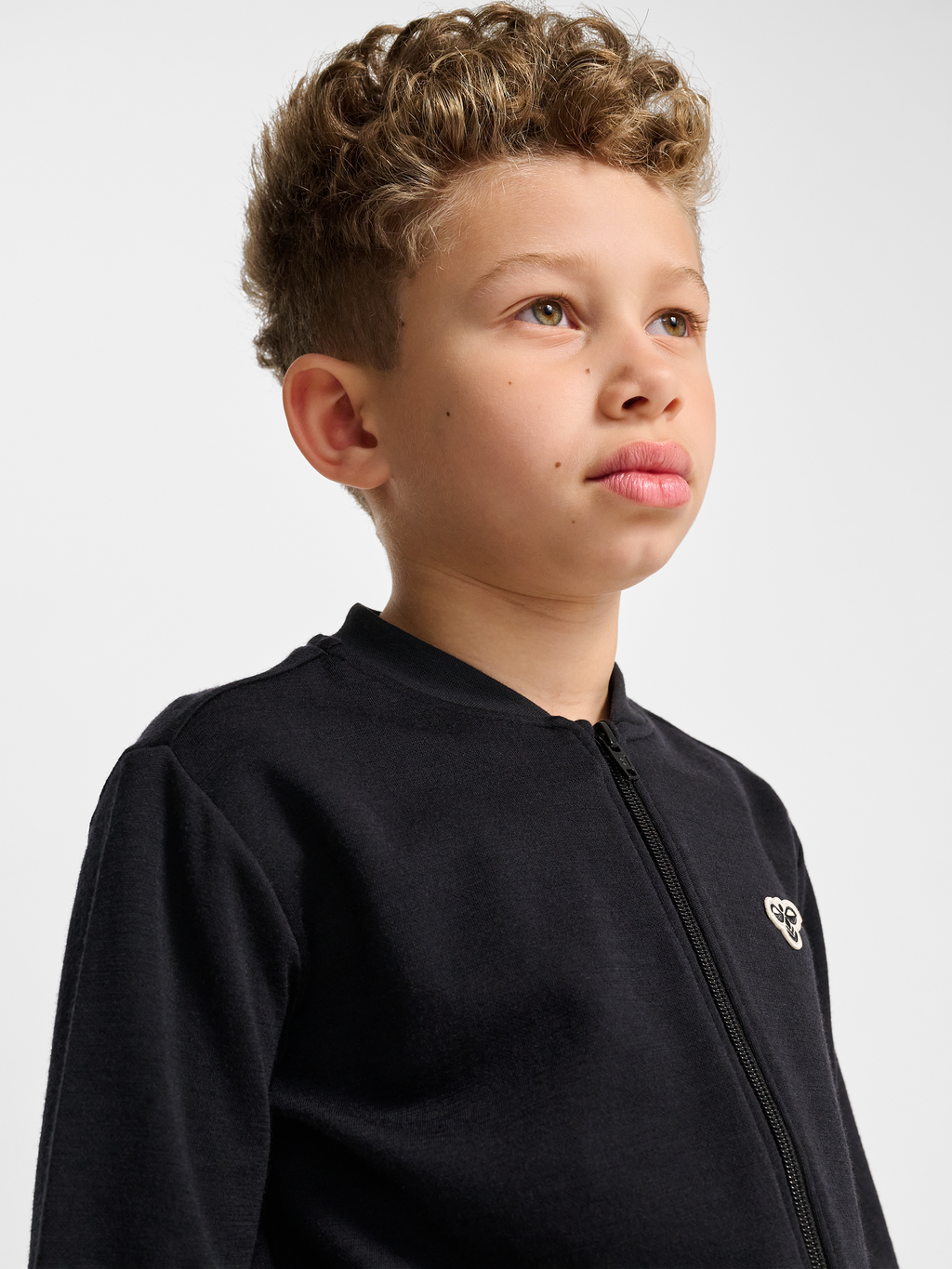 hmlJR WOOL ZIP JACKET BEE