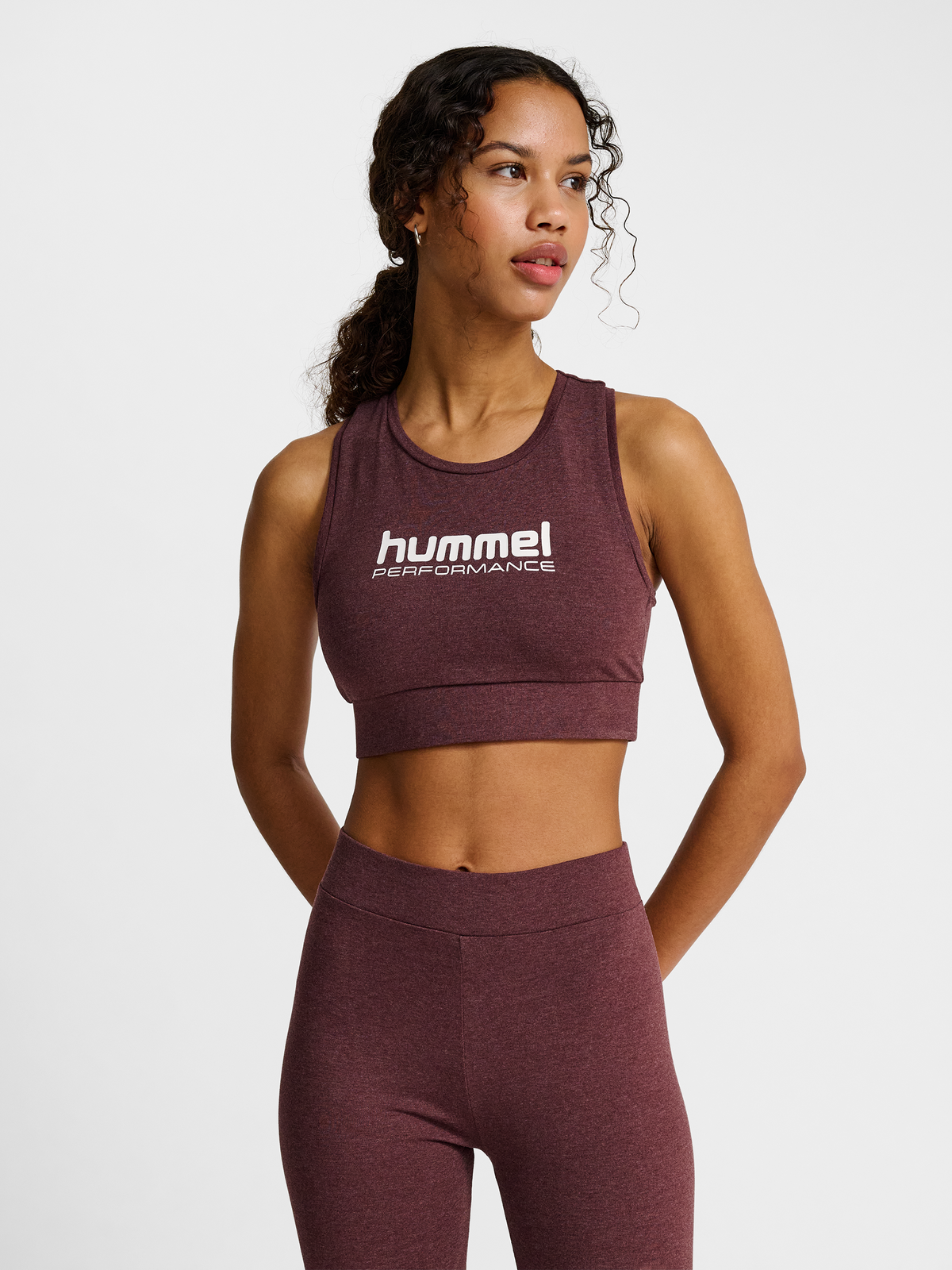 hmlPULSE LOGO LIGHT SUPPORT BRA