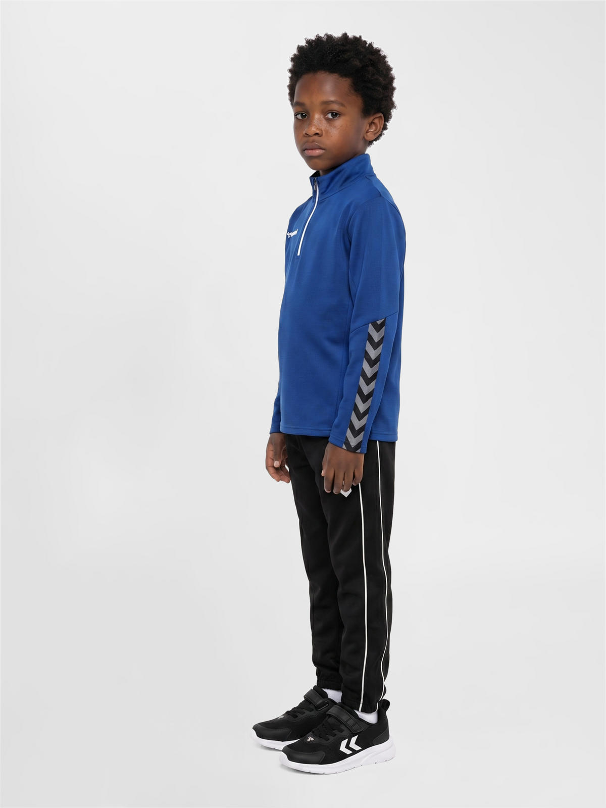 hmlAUTHENTIC KIDS HALF ZIP SWEATSHI