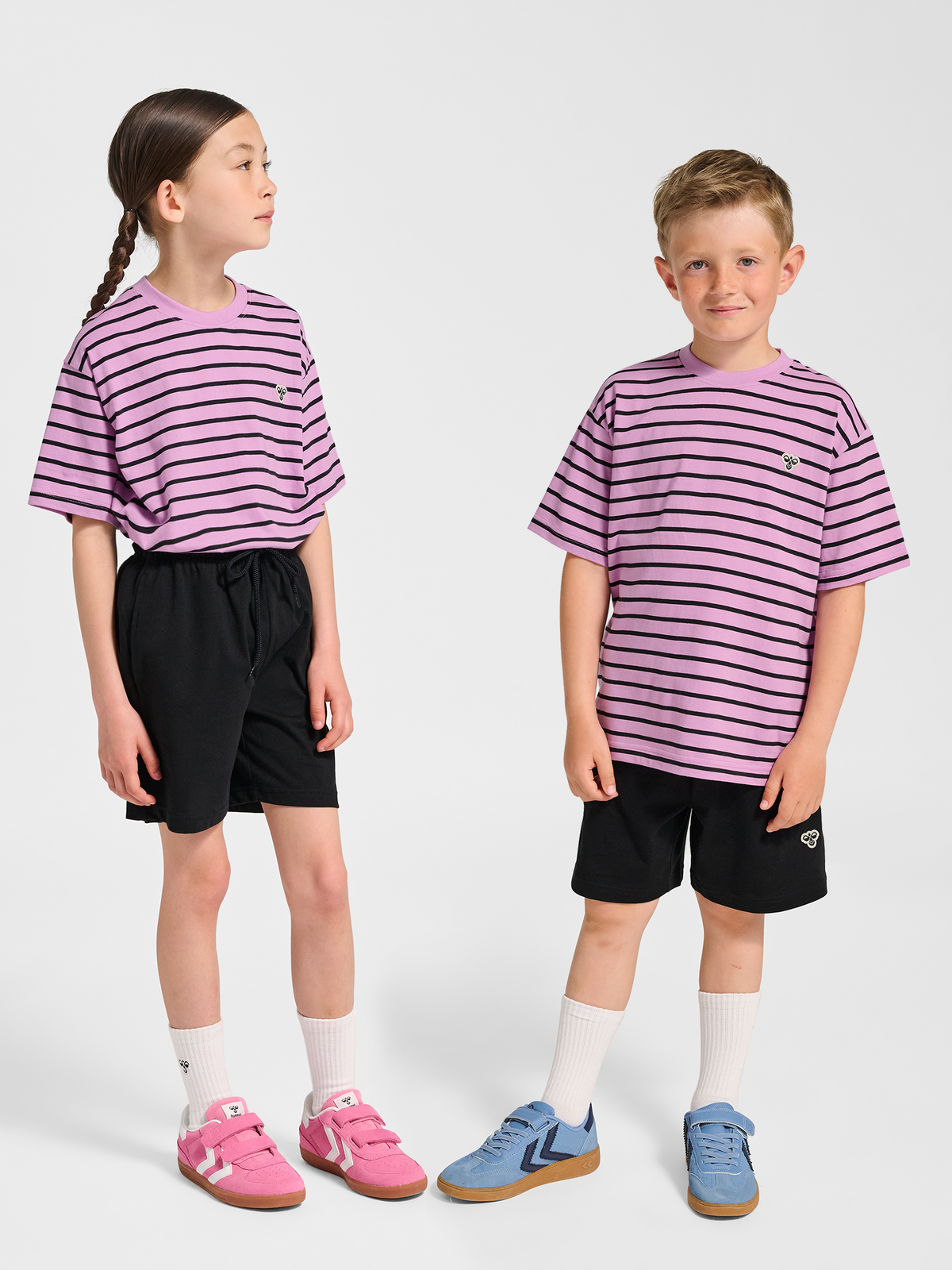 hmlJR LOOSE STRIPED SET BEE