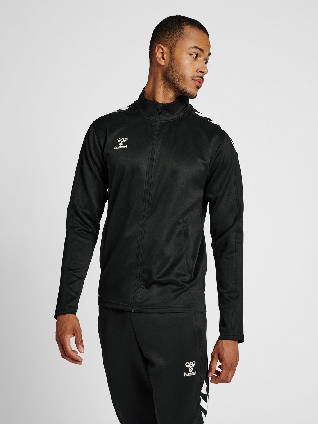 hmlCORE XK POLY ZIP SWEAT