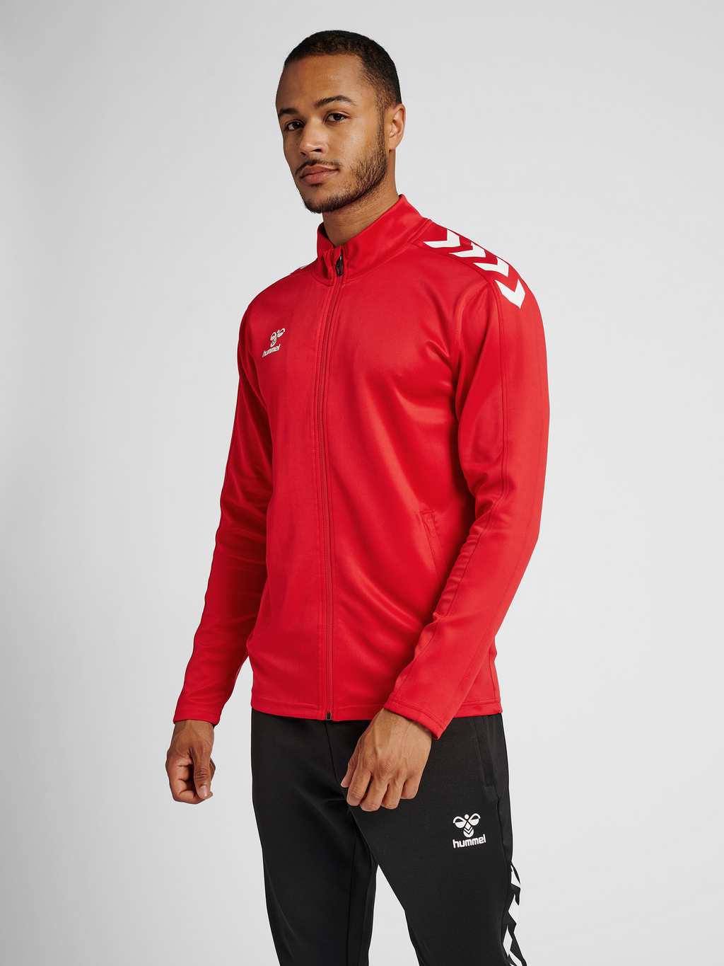hmlCORE XK POLY ZIP SWEAT