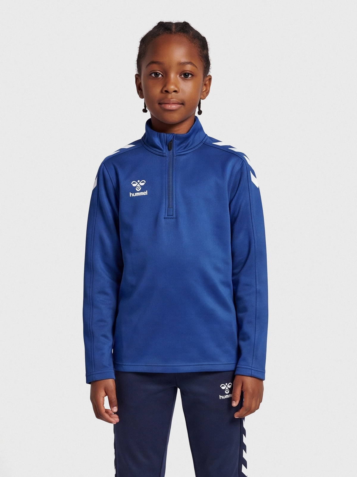 hmlCORE XK HALF ZIP POLY SWEAT KIDS
