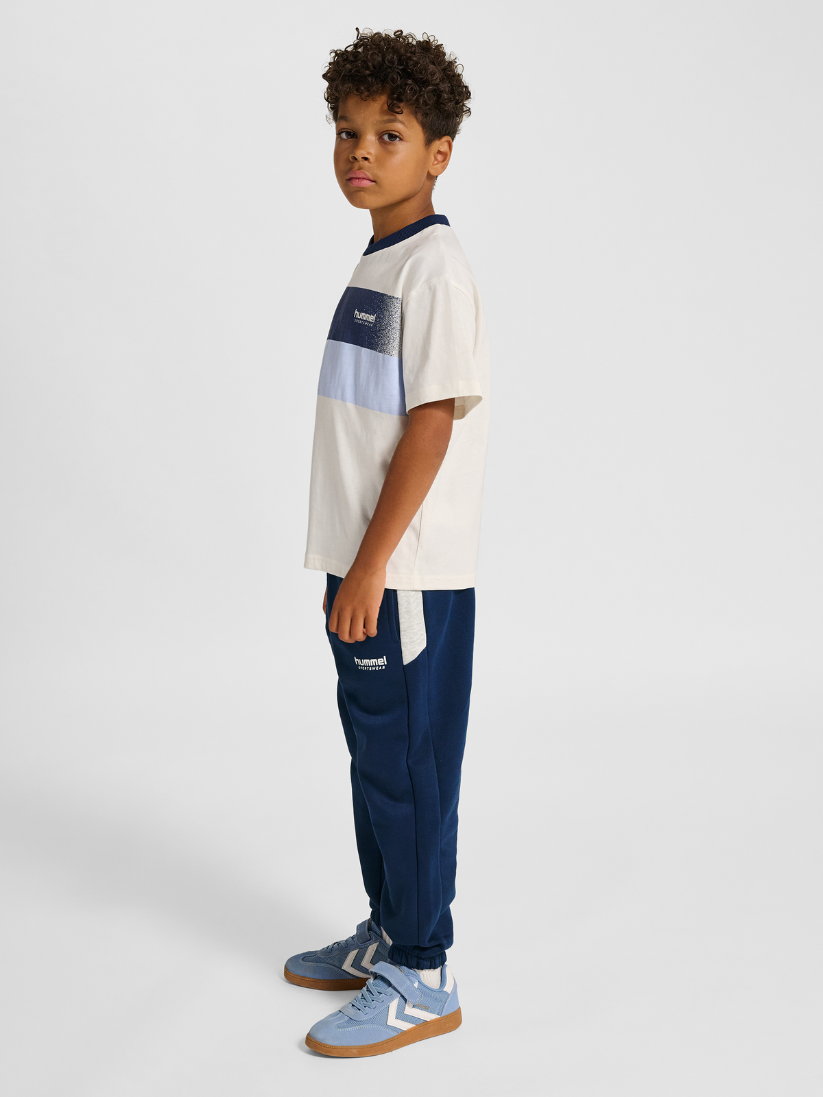 hmlJR LOOSE BLOCKED SWEATPANT
