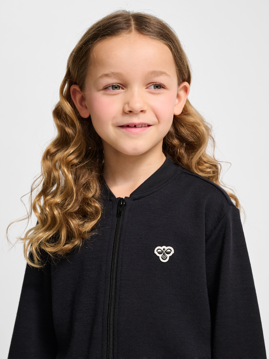 hmlJR WOOL ZIP JACKET BEE