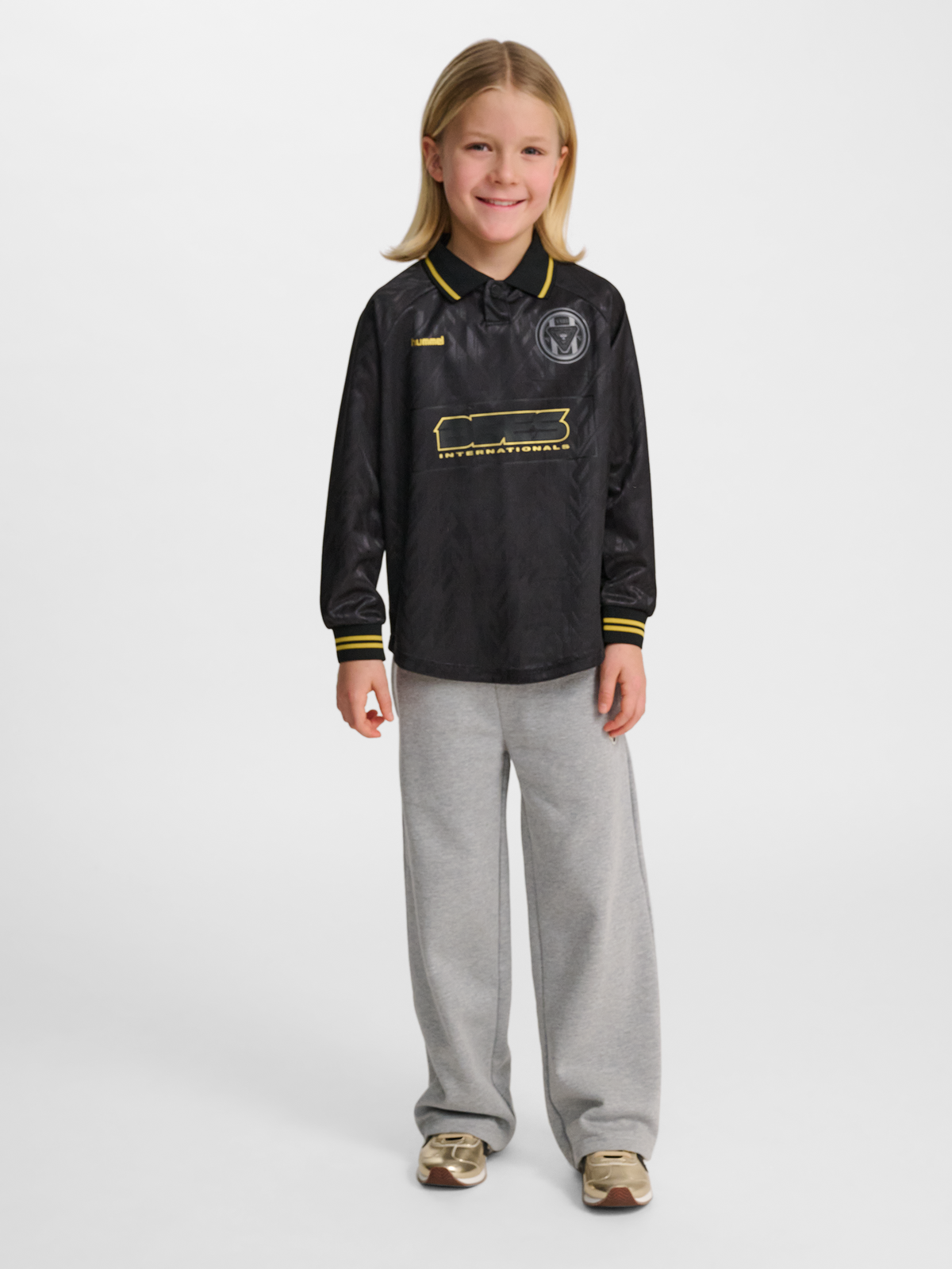 hmlJR LOOSE BAY SOCCER JERSEY L/S