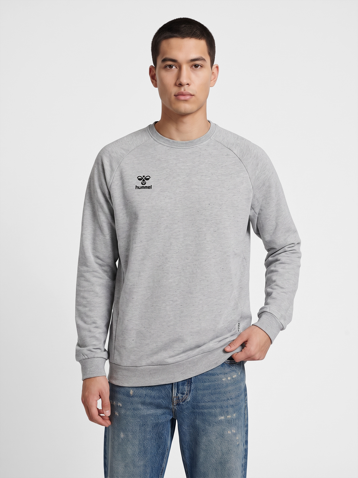 hmlMOVE GRID COTTON SWEATSHIRT