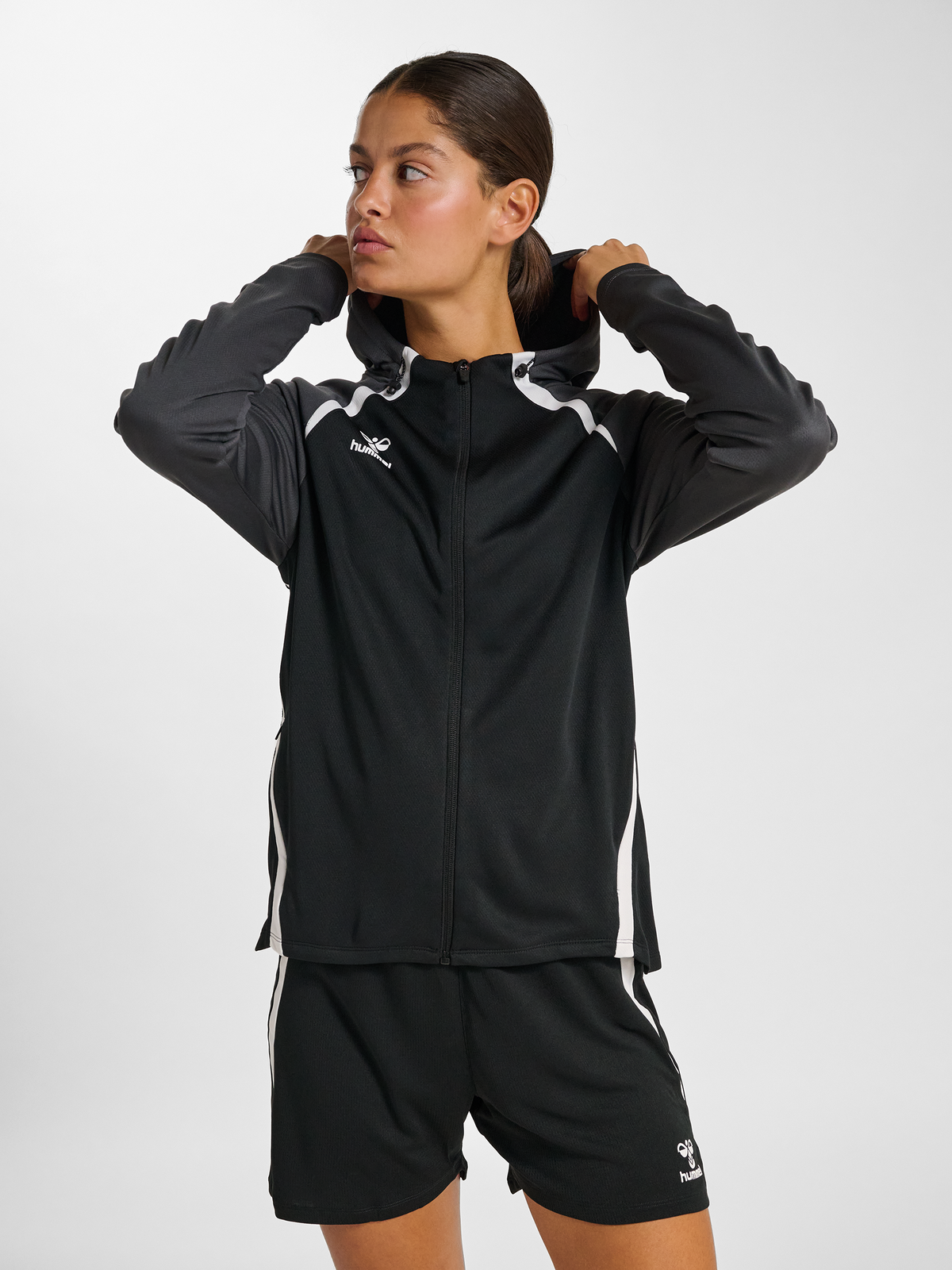 hmlLEAD 2.0 ZIP HOODIE WOMAN