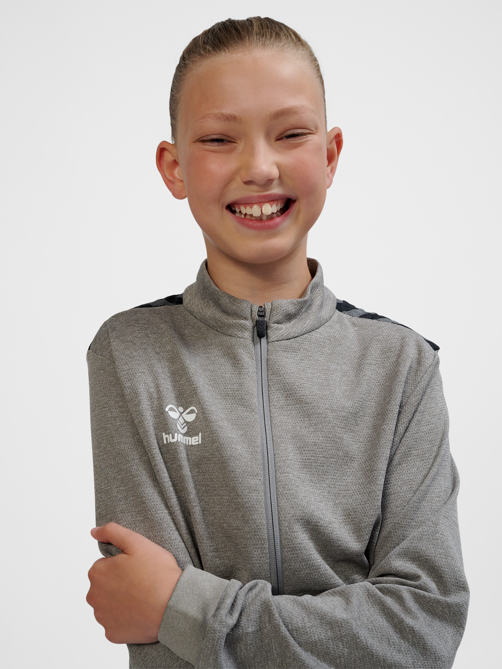 hmlAUTHENTIC PL ZIP JACKET KIDS