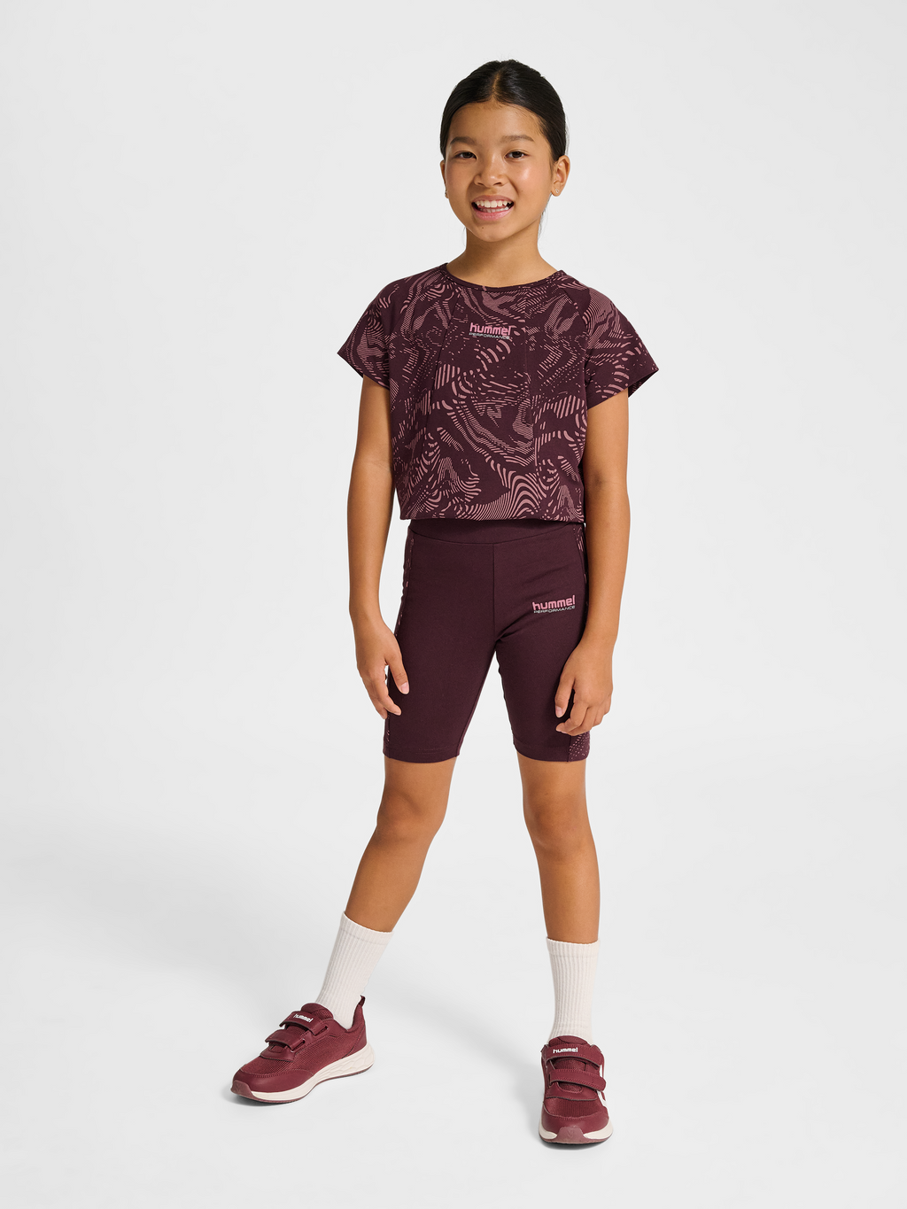 hmlJR WARMUP SHORT TIGHTS