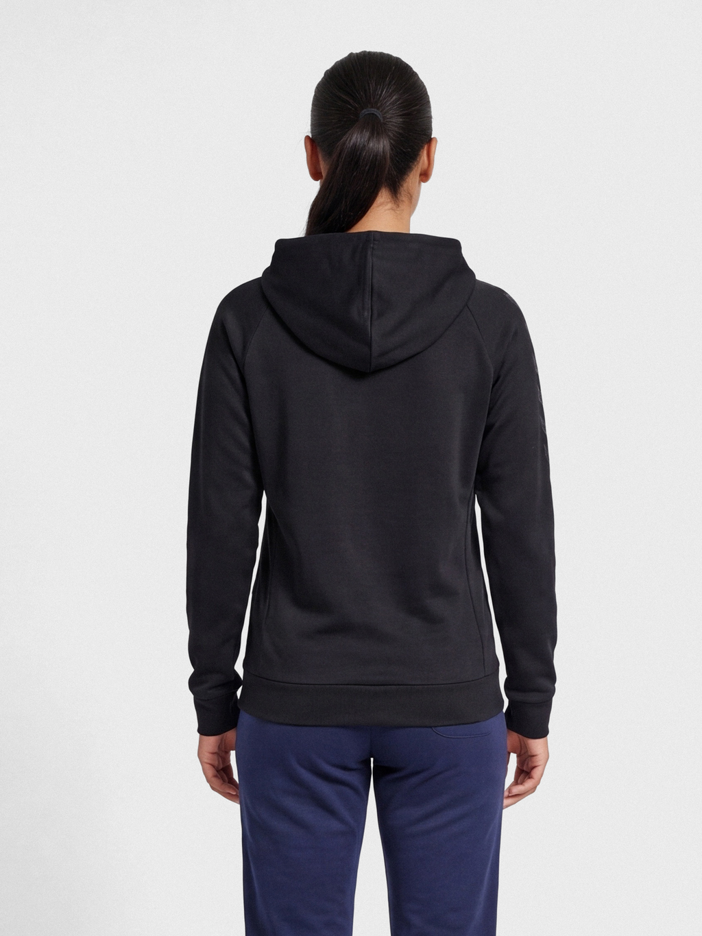 hmlMOVE GRID COTTON HOODIE WOMAN
