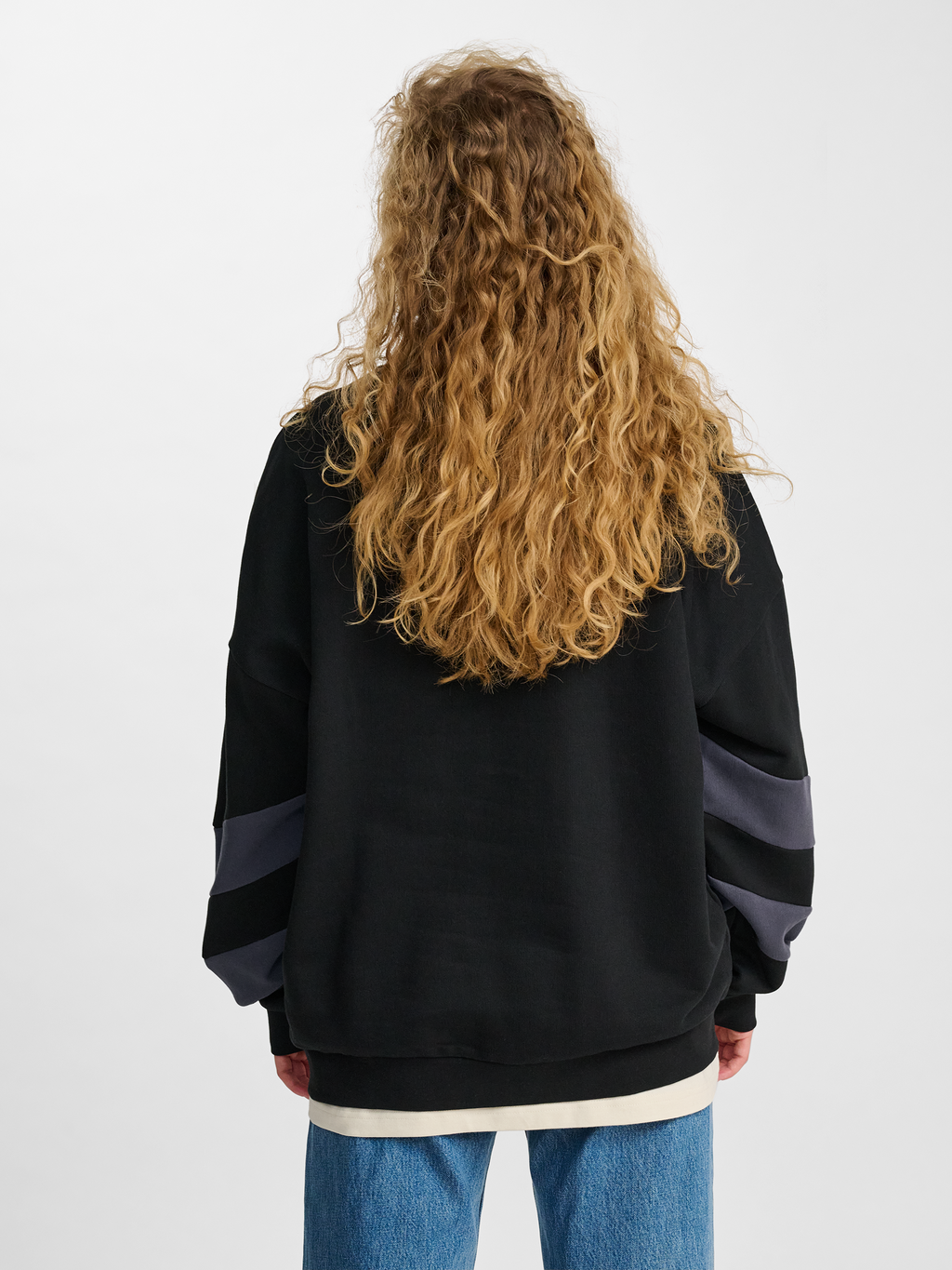 hmlOVERSIZED HALFZIP SW