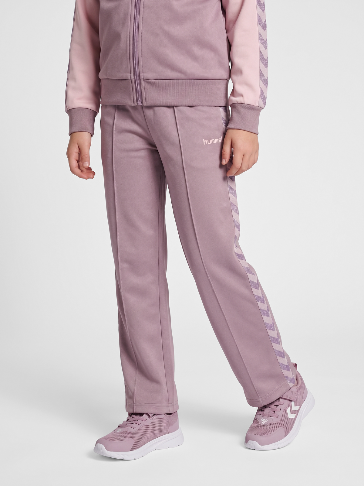 hmlJR REG POLY TAPE PANTS