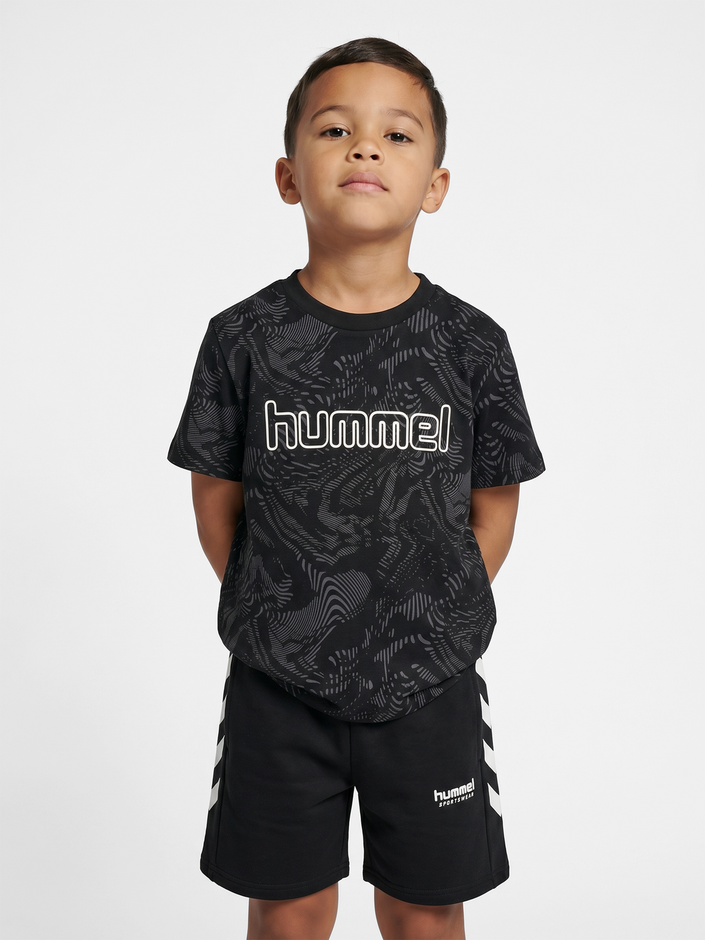 hmlJR AOP LOGO T-SHIRT
