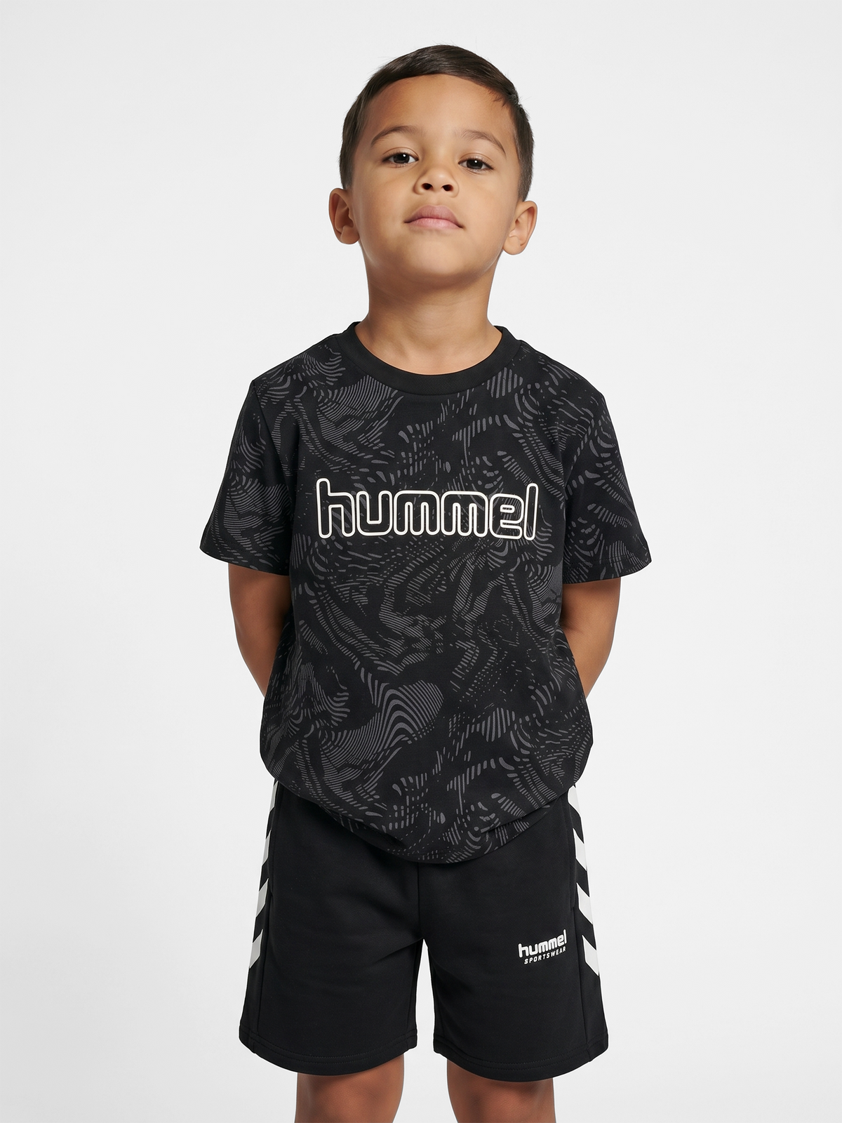 hmlJR AOP LOGO T-SHIRT