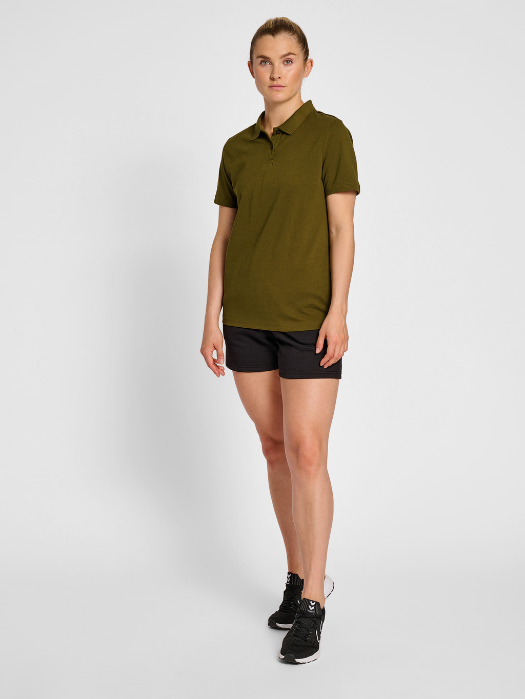 hmlRED CLASSIC POLO WOMAN