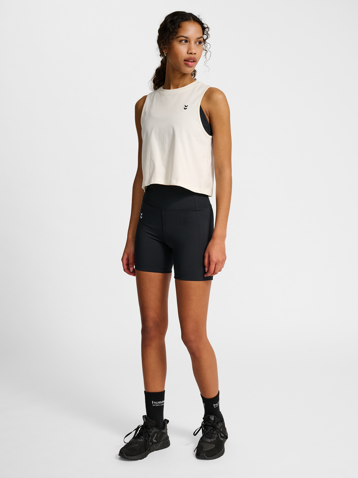 hmlHIIT CROPPED W MUSCLE TANK TOP