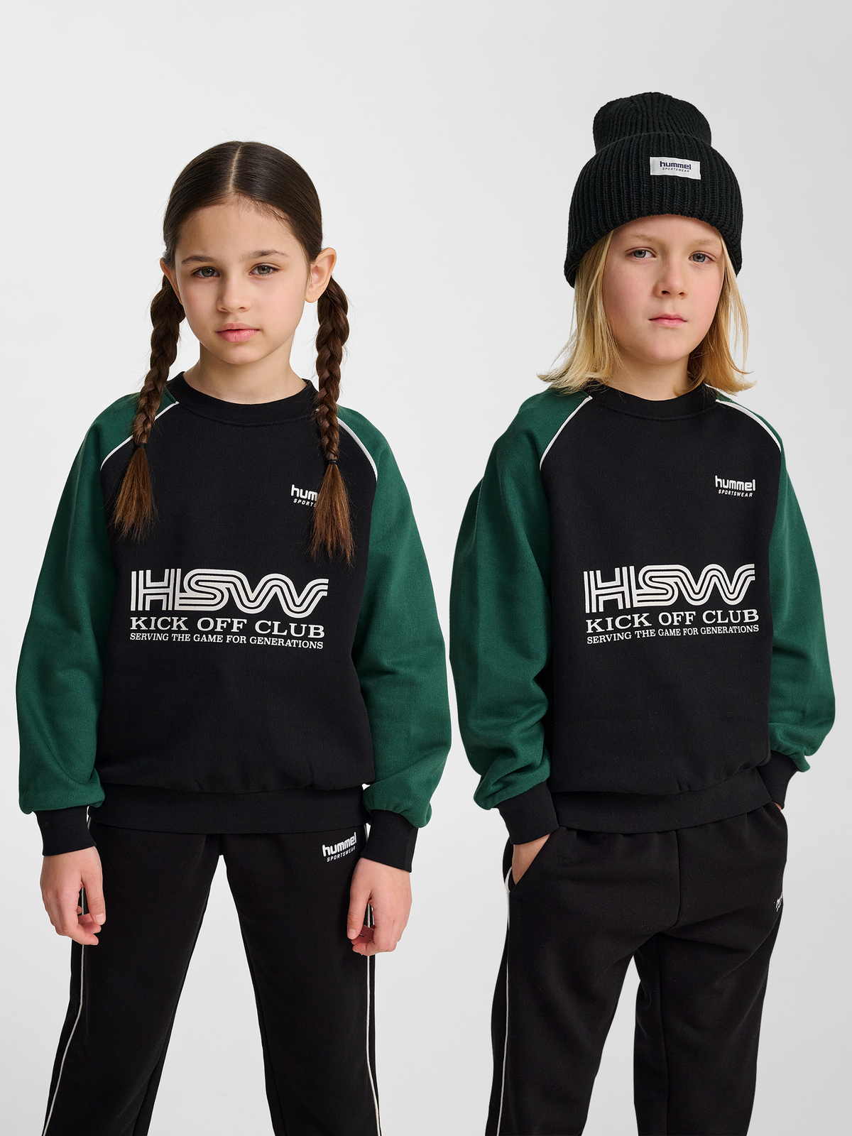 hmlJR OVERSIZED CREW HSW
