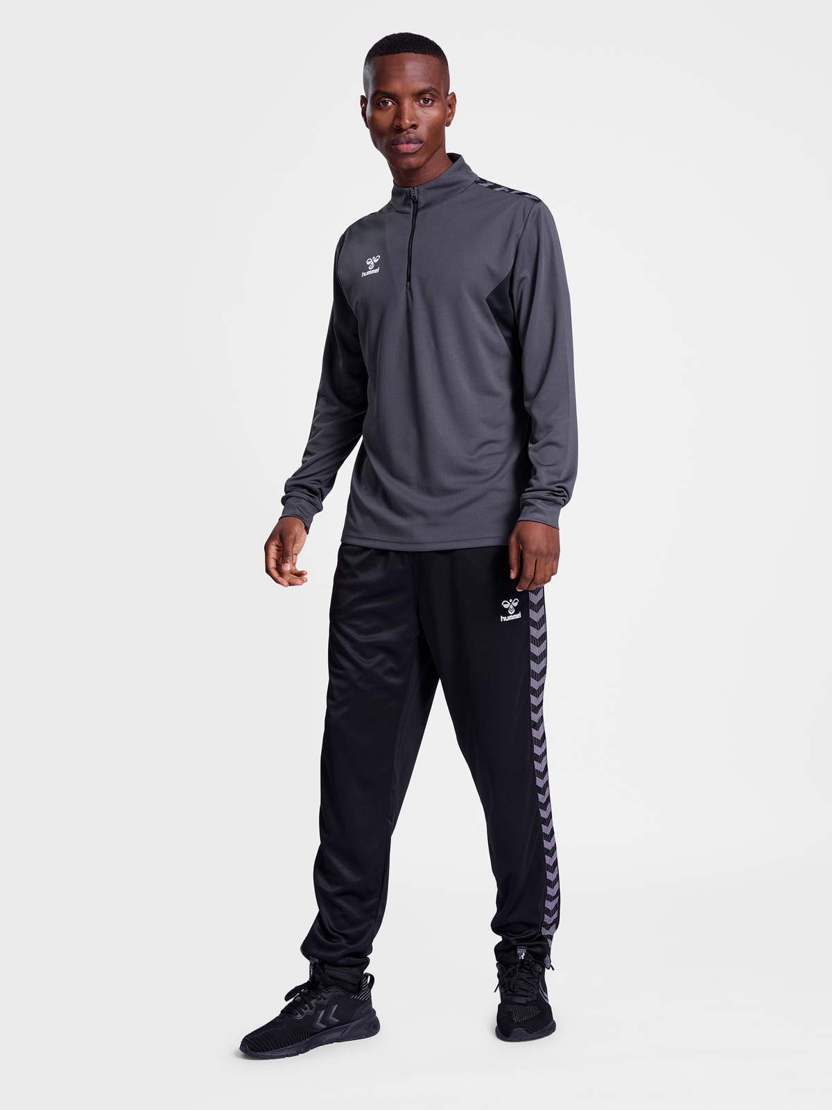 hmlAUTHENTIC HALF ZIP SWEAT