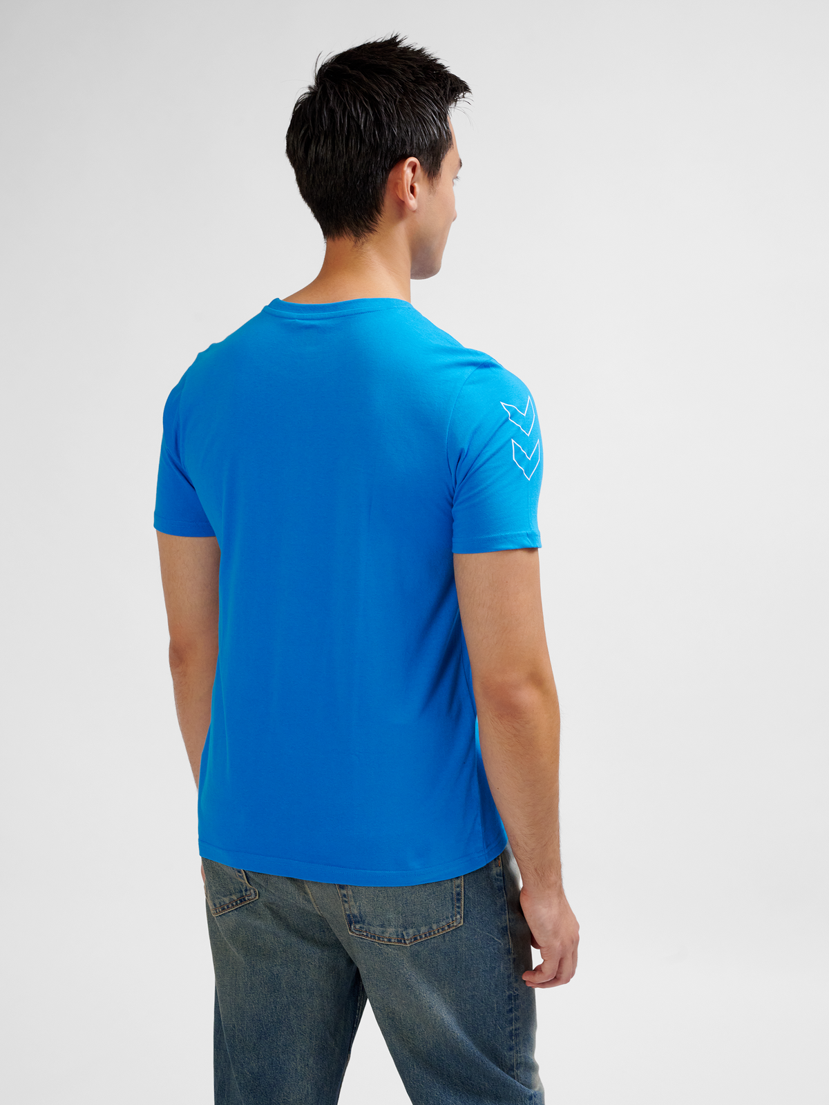 hmlELEMENTAL CHEVRON COTTON TEE