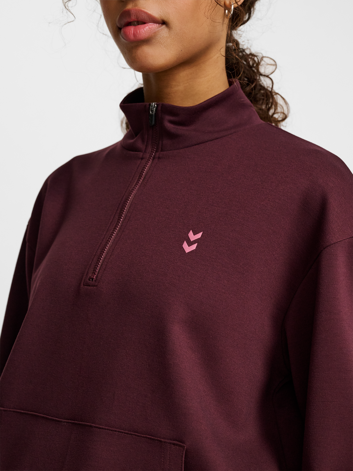 hmlYOGA SOFT HALFZIP W JACKET