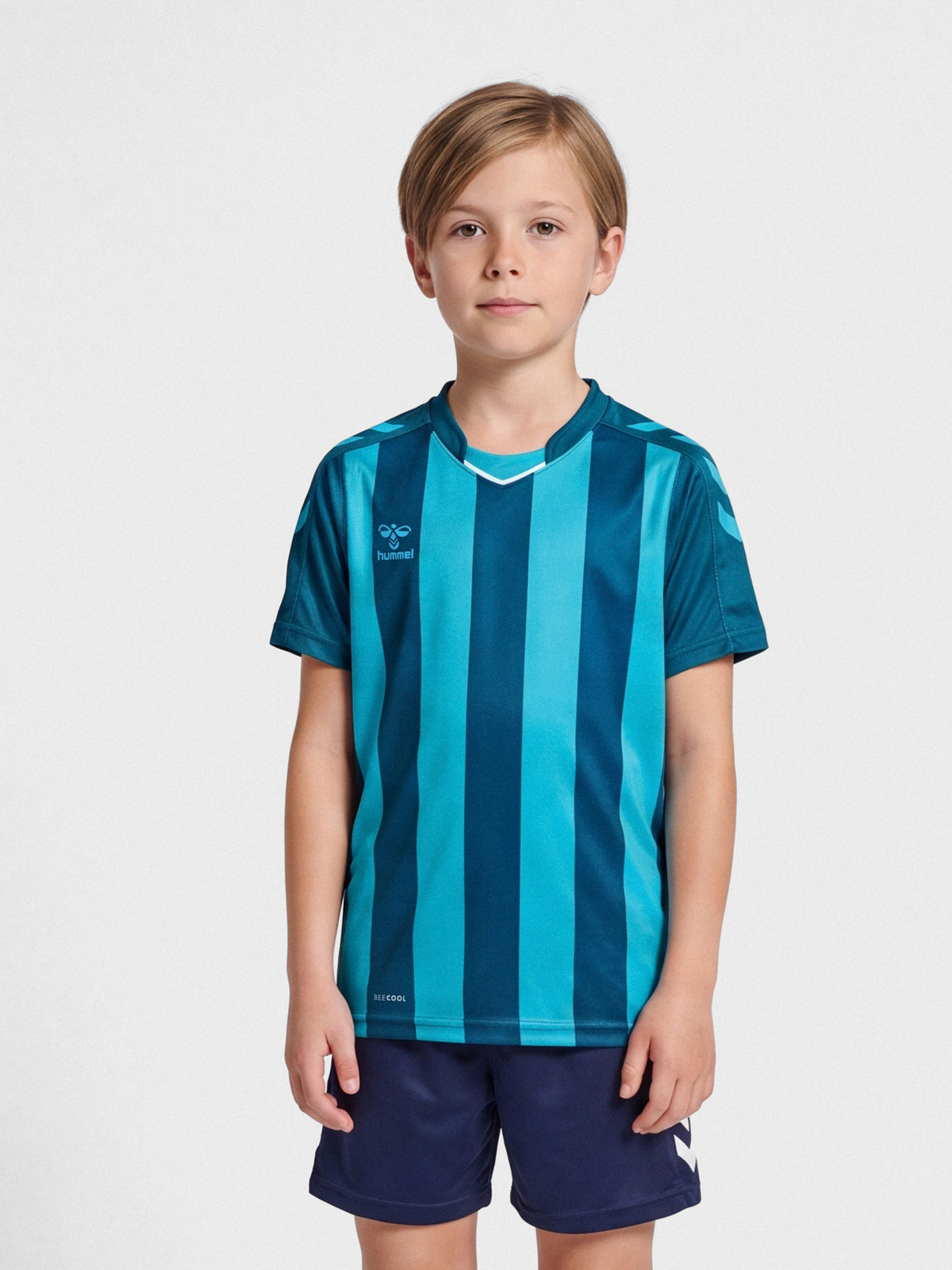 hmlCORE XK STRIPED JERSEY S/S KIDS