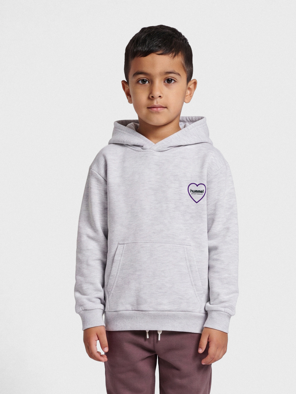 hmlJR LOOSE HOODIE HEARTFIELD