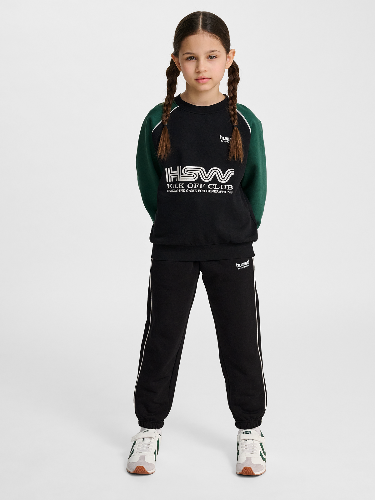 hmlJR OVERSIZED CREW HSW