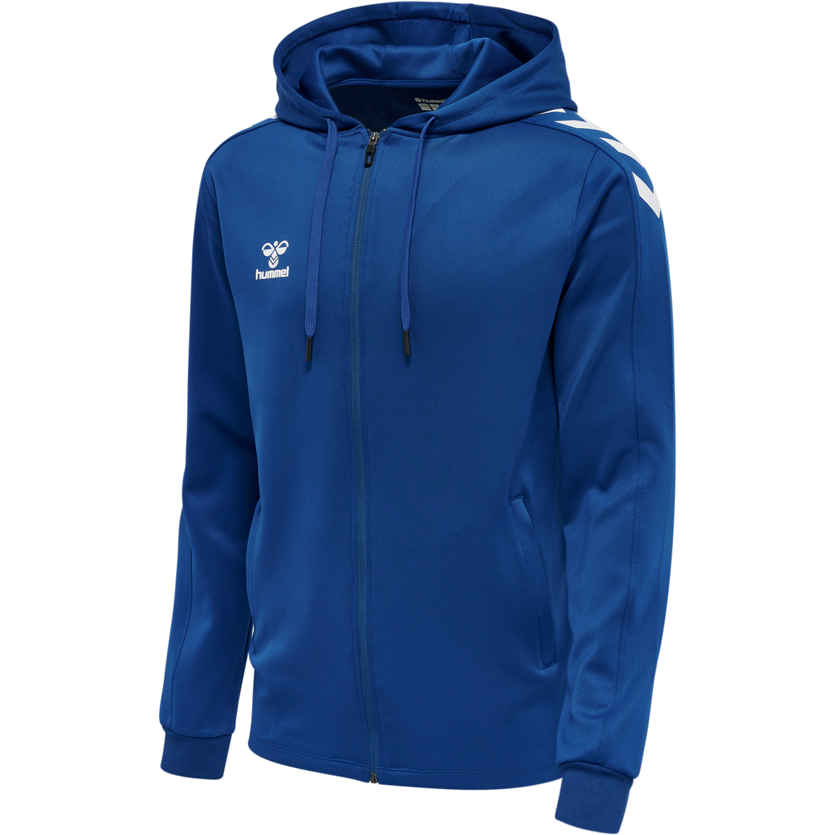 hmlCORE XK POLY ZIP HOOD SWEAT