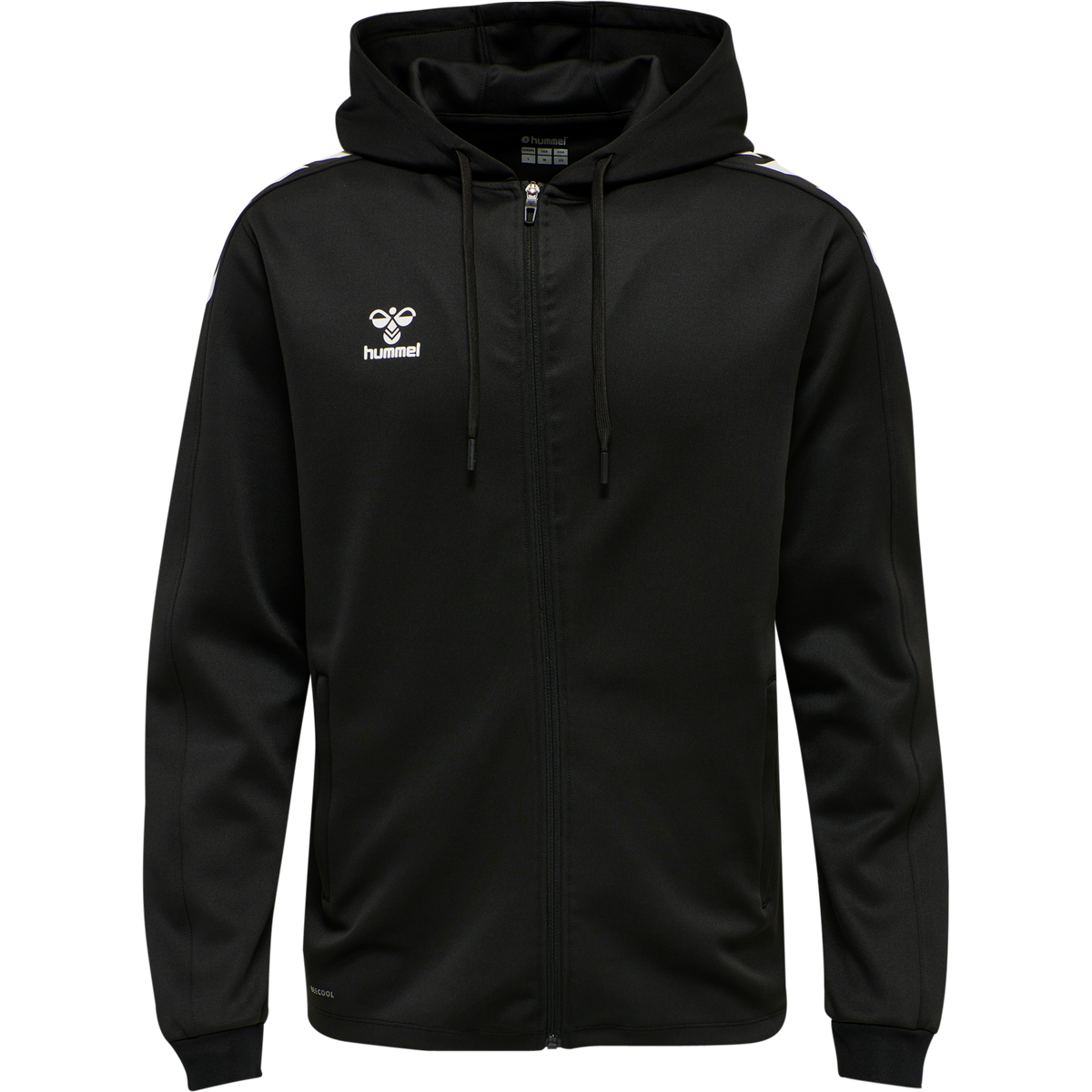 hmlCORE XK POLY ZIP HOOD SWEAT