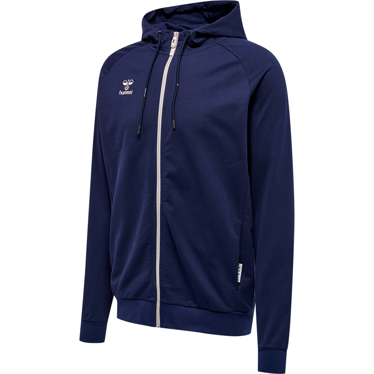 hmlMOVE GRID COTTON ZIP HOODIE