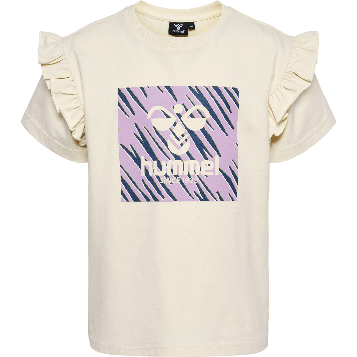 hmlFLOWY RUFFLE T-SHIRT S/S