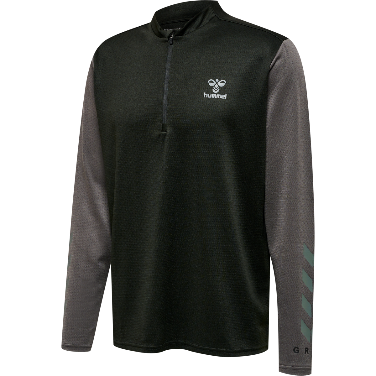 hmlONGRID 1/2 ZIP POLY SWEAT