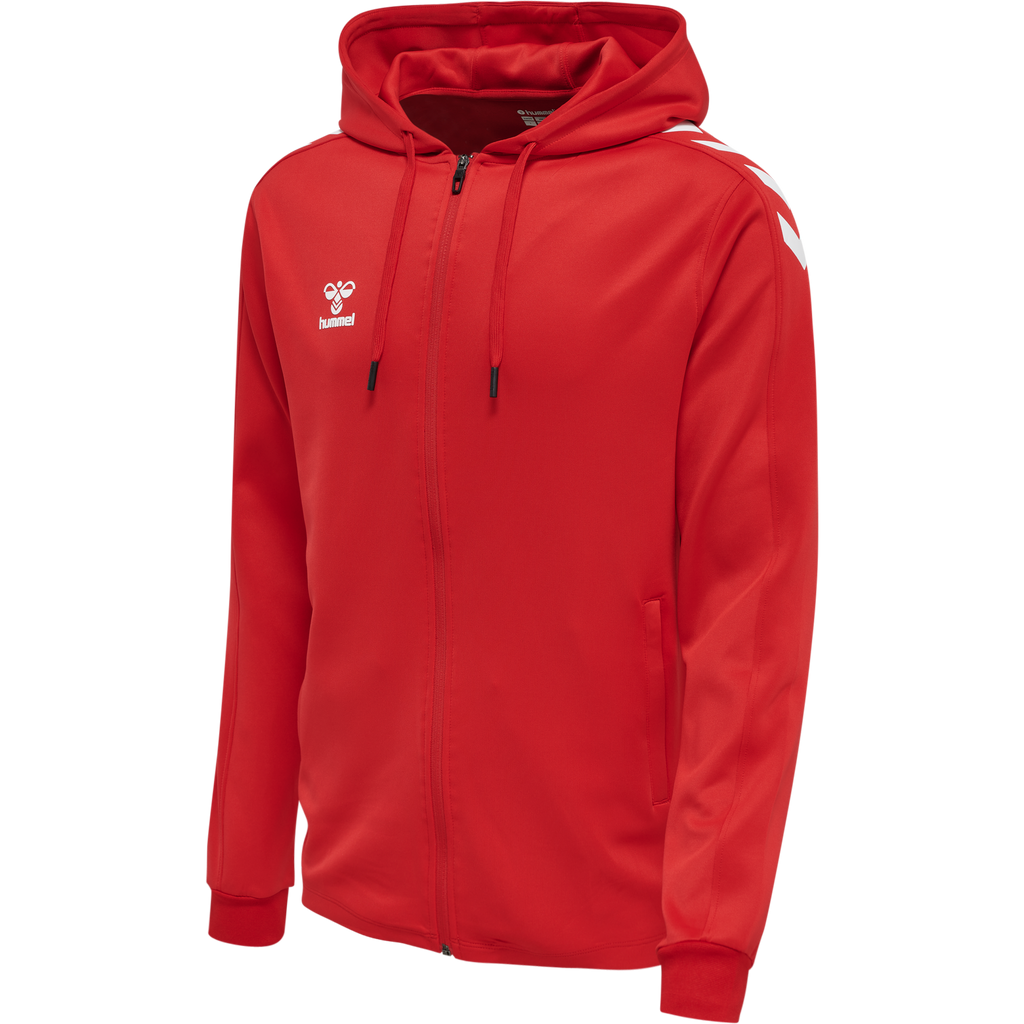 hmlCORE XK POLY ZIP HOOD SWEAT