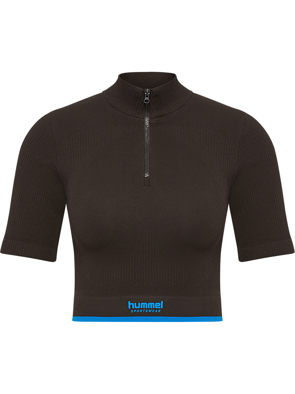 hmlKNITTED WOMENS ZIP TOP