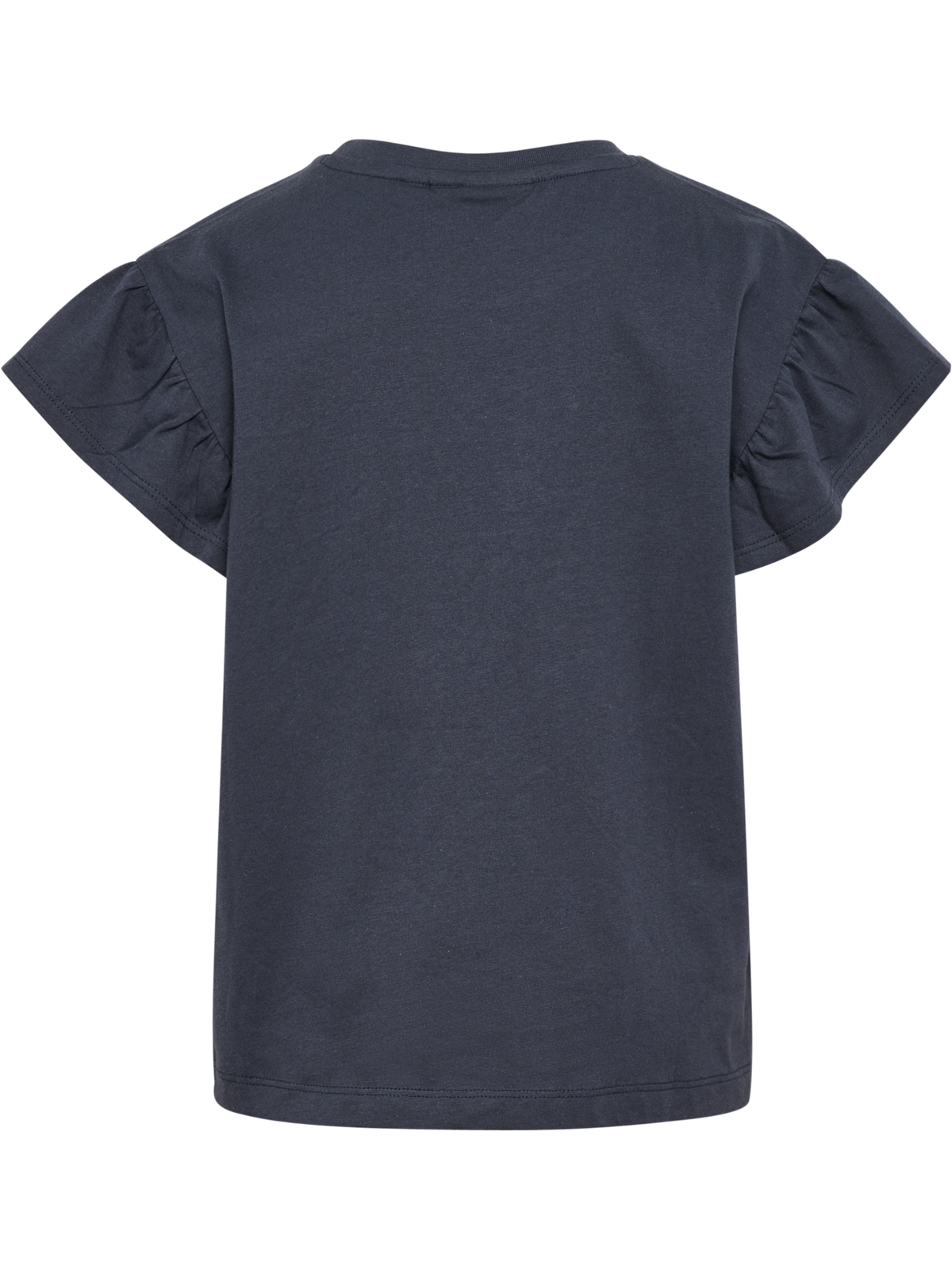hmlJR RUFFLE T-SHIRT SS BIG BEE