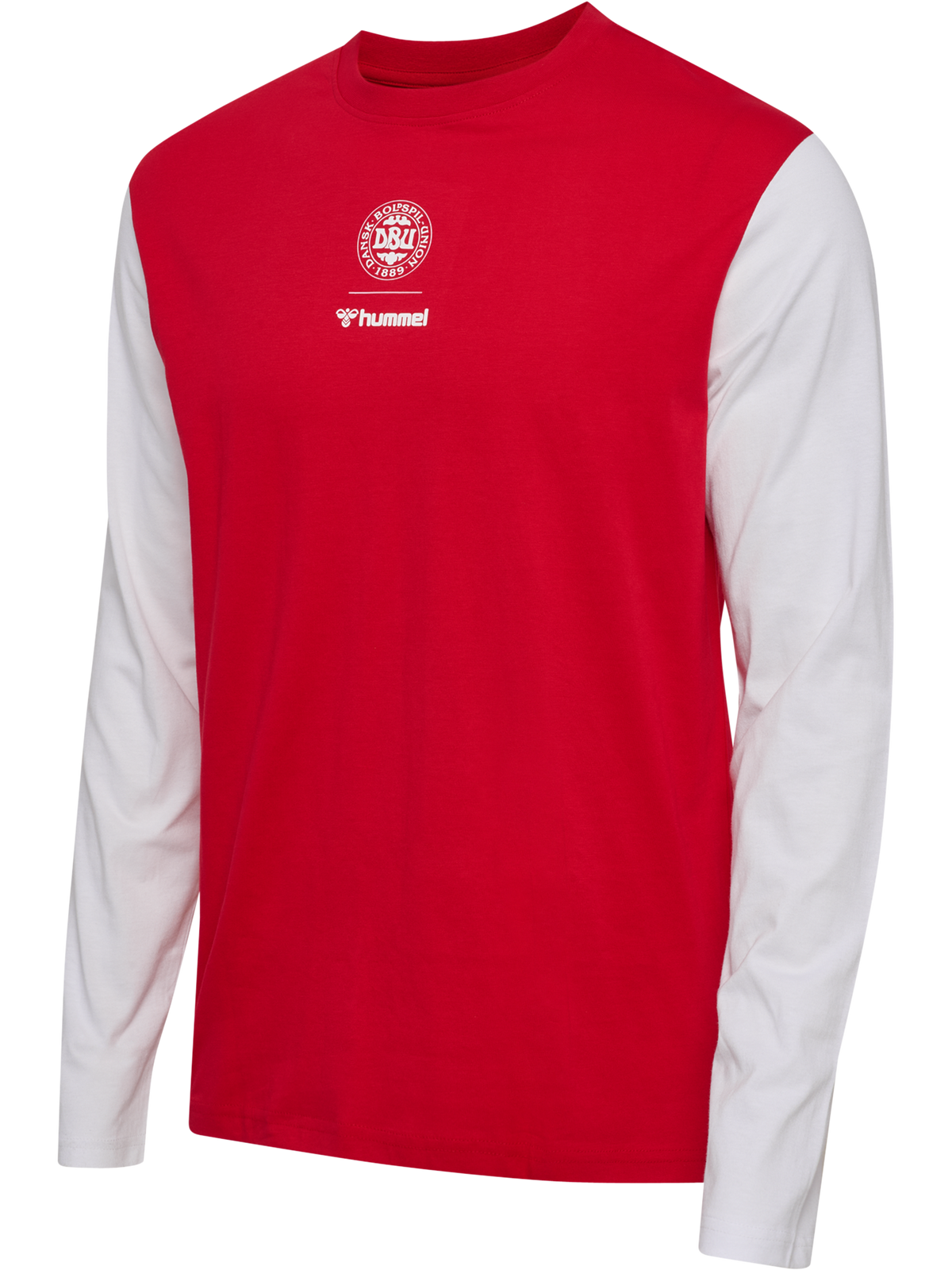 DBU 26 FAN RED-WHITE TEE LS