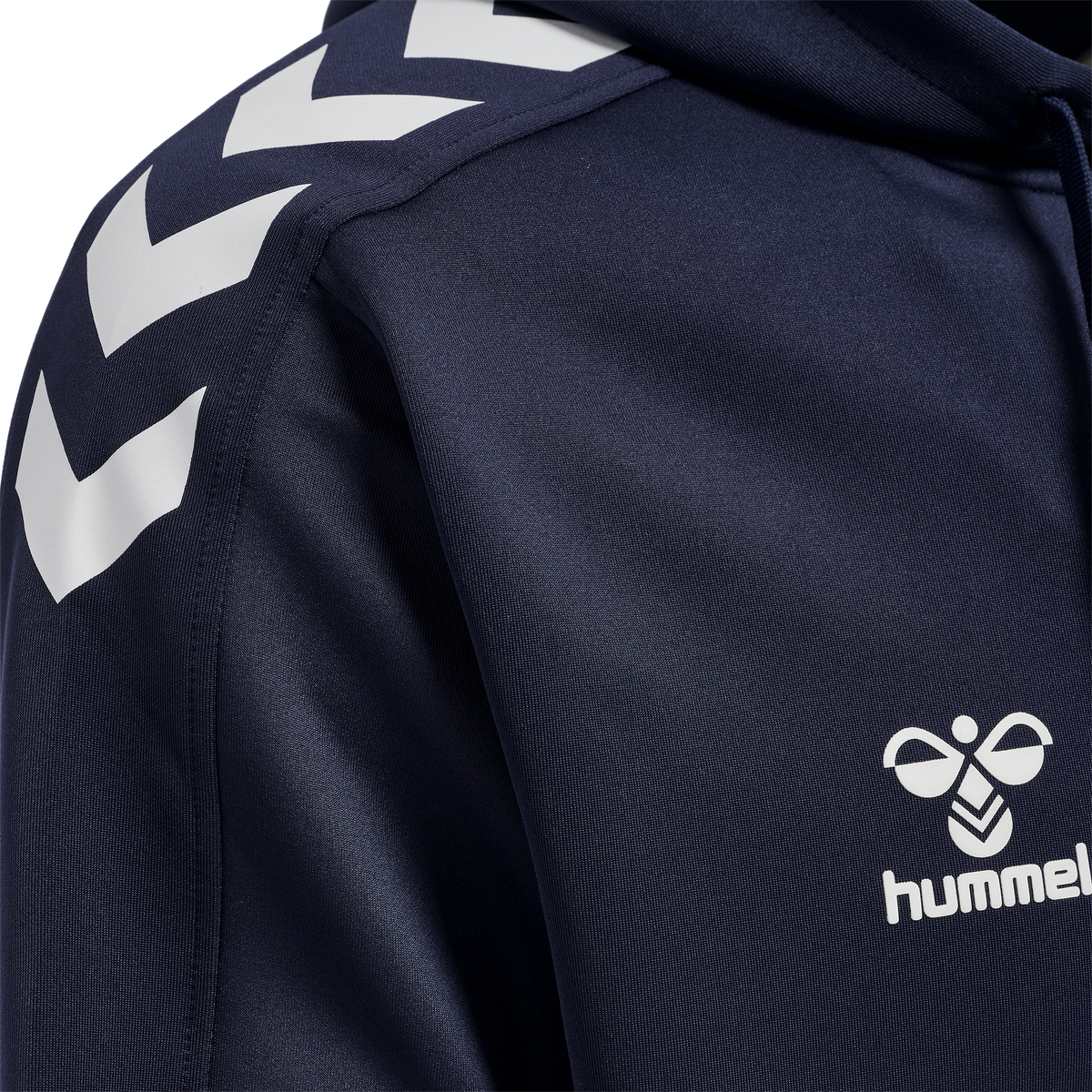 hmlCORE XK POLY ZIP HOOD SWEAT