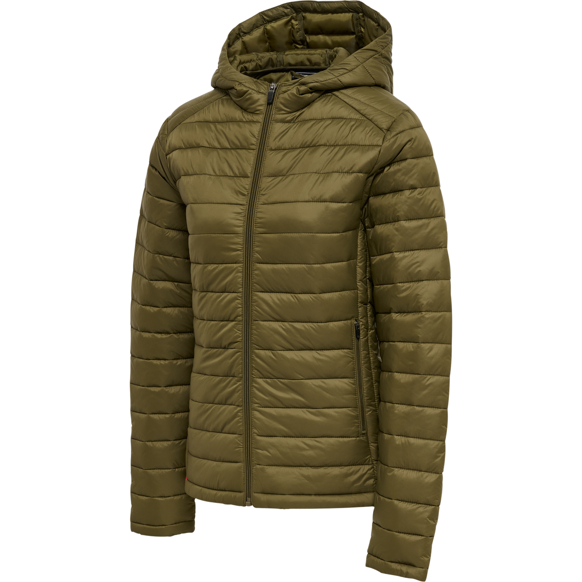 hmlRED QUILTED HOOD JACKET WOMAN