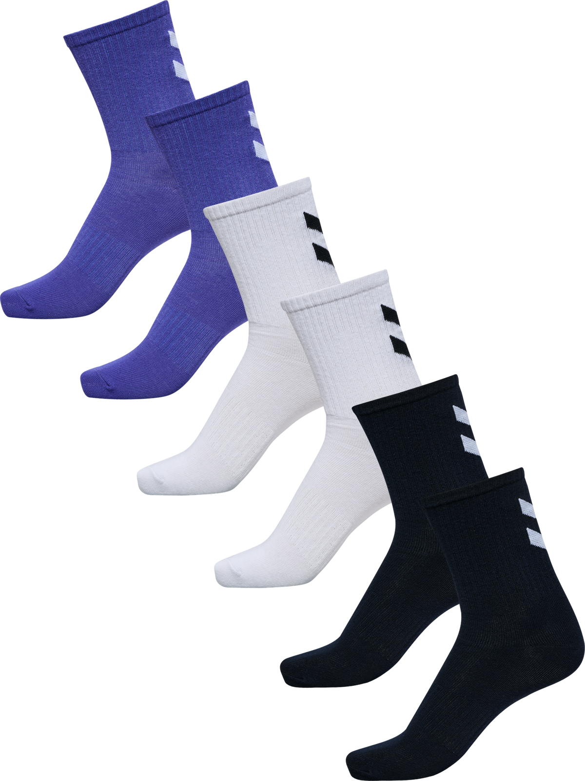 hmlCREW STRIPE 6-PACK SOCKS