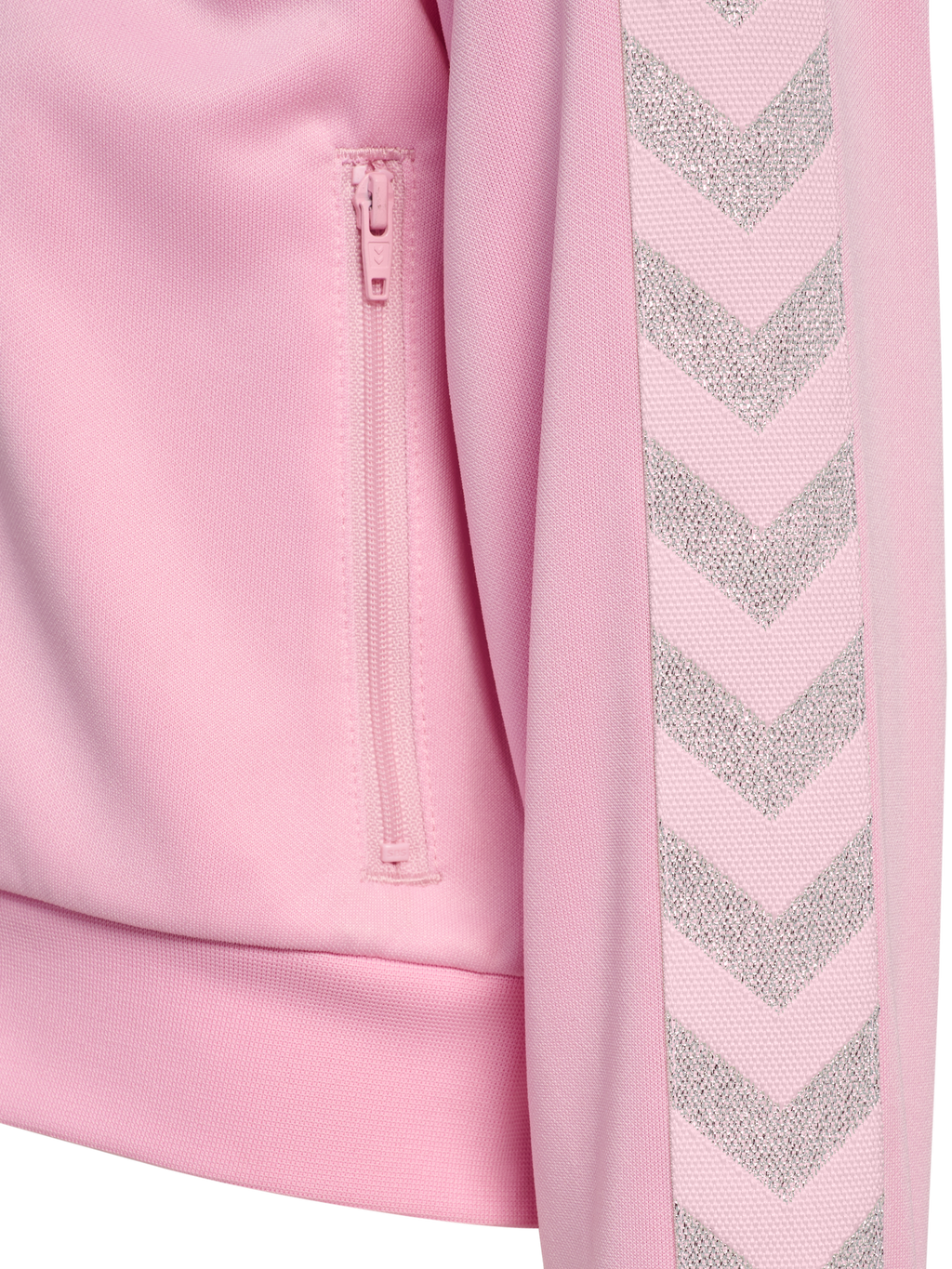 hmlJR REG POLY TAPE GIRL ZIP JACKET