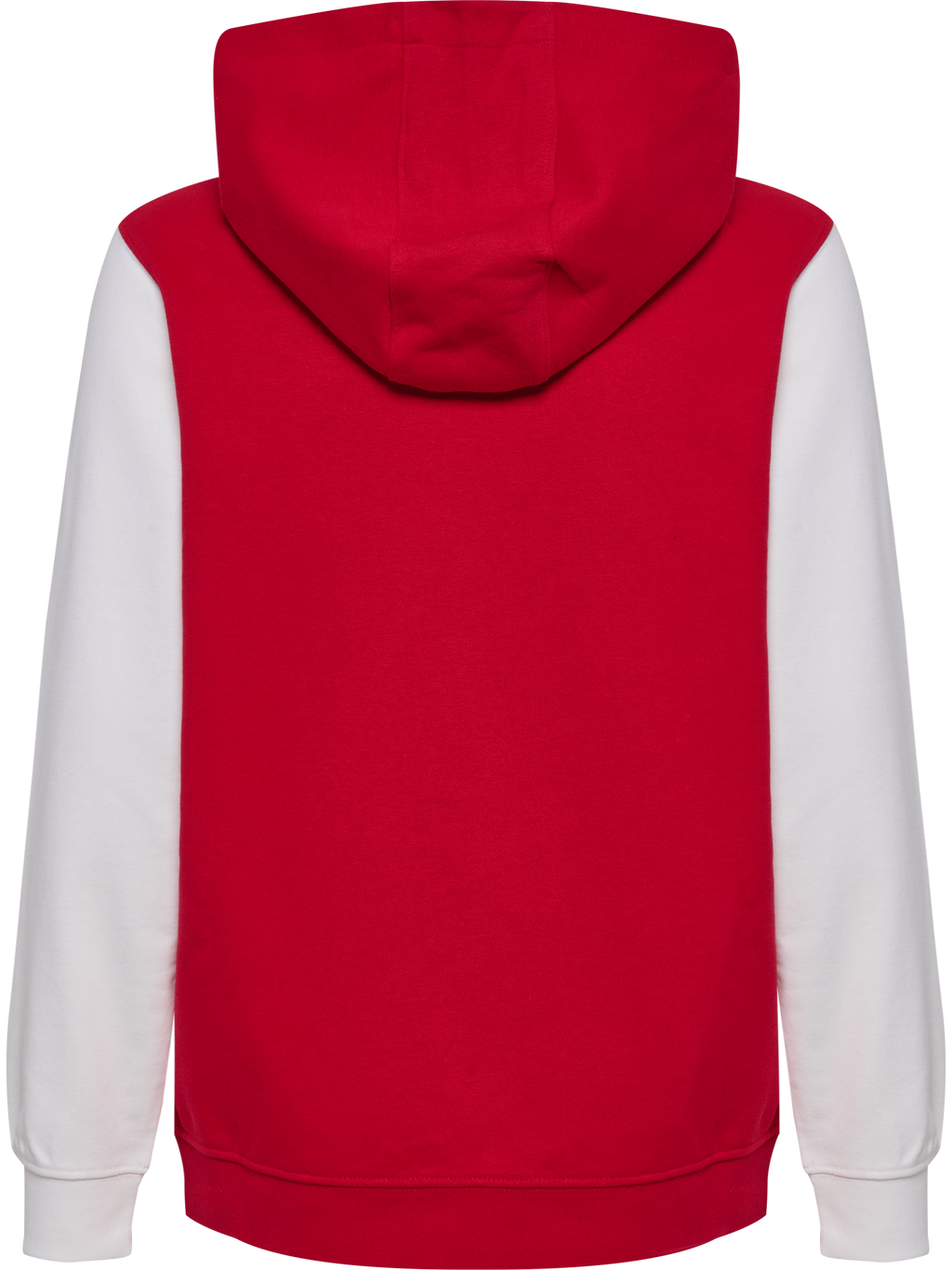 DBU 26 FAN RED-WHITE ZIP HOOD KIDS
